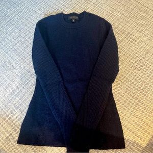 RAG AND BONE SWEATER NAVY BLUE